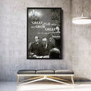 The Godfather Quote Canvas Art – Vito Corleone Decor