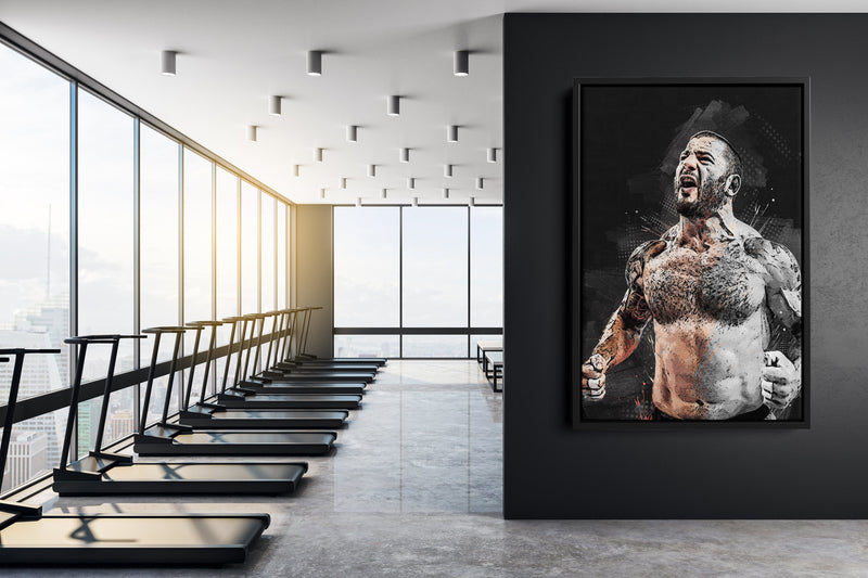 Mat Fraser Poster CrossFit athlete Painting Hand Made Posters Canvas Print Wall Art Man Cave Gift Home Decor