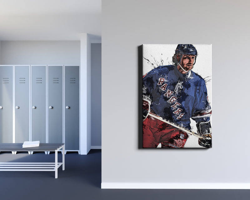 Wayne Gretzky Poster New York Rangers Hockey Hand Made Posters Canvas Print Wall Art Home Decor