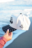 Stars Were Made to Worship - Black Polka Dot Trucker Hat