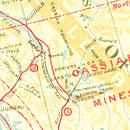 Vintage Map of Klondyke, Cassiar & Cariboo Gold Fields 1898