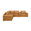Upholstered Large Arms Sectional With Recliner Seats