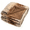 760GSM Soft Plush Fuzzy Luxury Faux Raccoon Fur Blanket for Sofa-M by LJGDeals