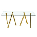 Dining Table With Transparent Surface
