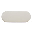 Fuji - Upholstered Oval Storage Bench by HouseOfZazla