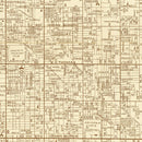 Vintage Map of Phoenix, Arizona 1956