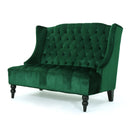 Modern Glam Velvet Loveseat