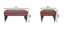 Buffalo - Ottoman With Castor Legs by HouseOfZazla