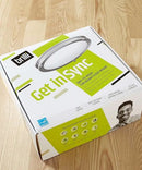 Brilli 13"W 1-Light LED "Get in Sync" Day-to-Night Circadian Flush Mount Light Fixture by LampsUSA