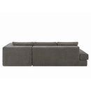 L-Shaped Modular Sofa With Double Layer Cushion by HouseOfZazla