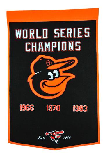 Baltimore Orioles MLB Dynasty Banner