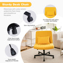 Criss Cross Office Chair With Adjustable Height, Ergonomic Design by HouseOfZazla
