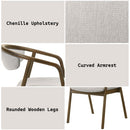 Delina - Side Chair - Walnut by Unique Piece Furniture