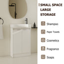 23" Freestanding Bathroom Vanity with Sink, Soft Close Doors