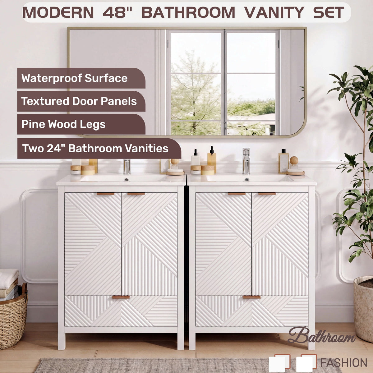 Modern Bathroom Vanity With Sink Combo, photo 26 of 40
