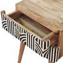 Edessa Bone Inlay Bedside by HouseOfZazla
