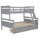 Bunk Bed With Ladder And Safety Guardrail by HouseOfZazla