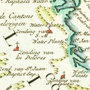 Vintage Map of California 1765