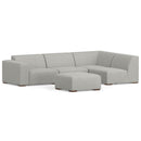 Rex - Handcrafted Sectional Sofa And Ottoman by Unique Piece Furniture