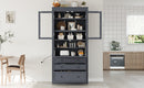 TOPMAX 36 x 16.5 x 78 Inch Freestanding Kitchen Pantry Storage Cabinet by HouseOfZazla