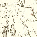 Vintage Map of Connecticut 1795