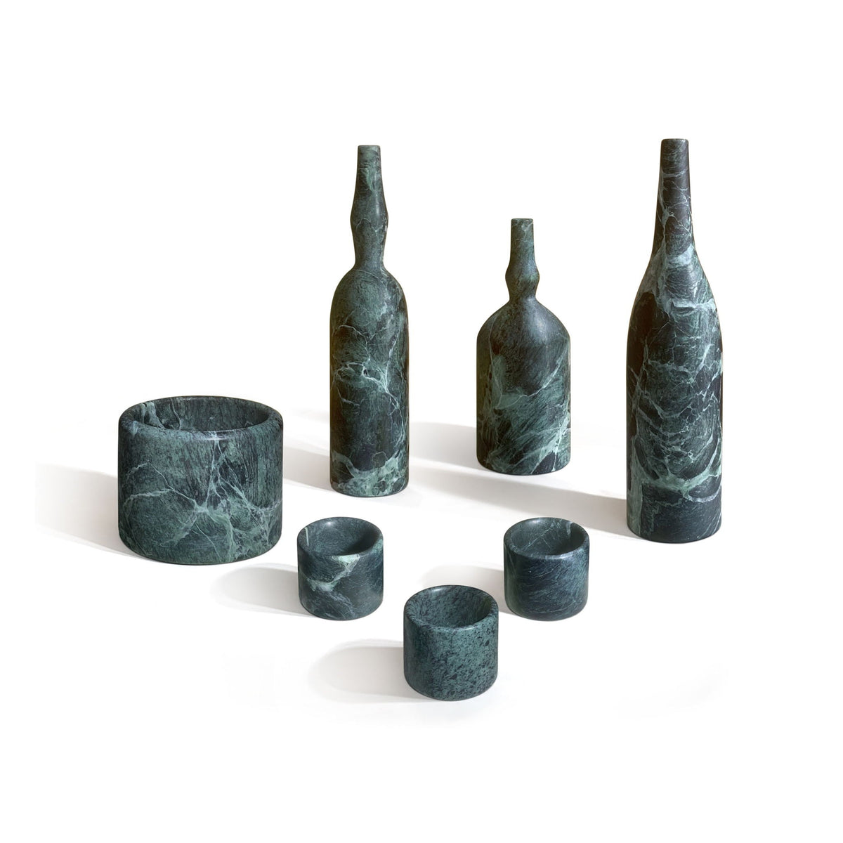 7 Pieces Luxury Natural Marble Living Room Accessories Set, photo 13 of 26