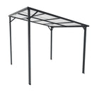 Outdoor Pergola 8' x 10' Metal Inclined Roof by HouseOfZazla