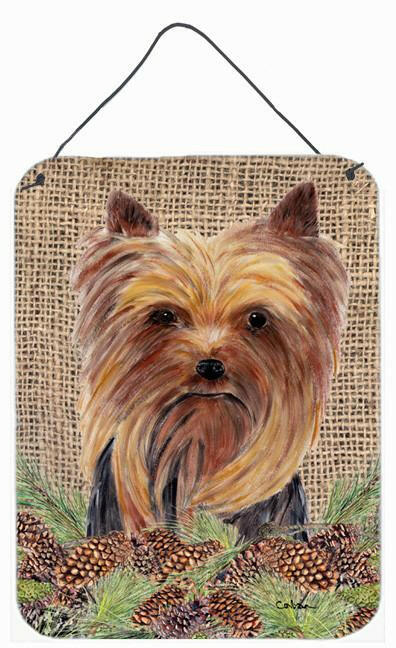 Yorkie Aluminium Metal Wall or Door Hanging Prints