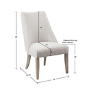 Comfortable Dining Chair Upholstered (Set of 2) by HouseOfZazla