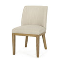 Modern Dining Chair With Durable Fabric Upholstery And Sturdy Wooden Frame (Set of 2) by HouseOfZazla