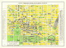 Vintage Map of Washington, DC 1919