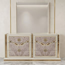 Omari - Mirror - Beige