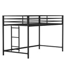 Adam - Twin Loft Bunk - Black by HouseOfZazla