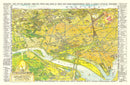 Vintage Map of Washington, DC 1948