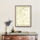 Vintage Map of Delaware 1795