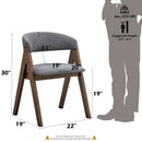 Keiki - Side Chair (Set of 2) - Gray by Unique Piece Furniture