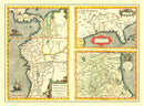 Vintage Map of Florida 1584
