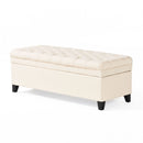 Juliana Storage Ottoman With Birch Legs by HouseOfZazla