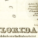 Vintage Map of Florida 1845