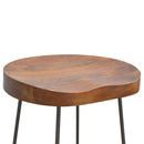 Chunky Bar Stool - Chestnut by HouseOfZazla