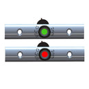 TACO Rub Rail Mounted LED Navigation Light Set - 4" w/Deutsch Plug Port  Starboard