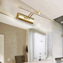 GobekUsa 16"/21.5" Modern Metal LED Bathroom Vanity Wall Sconce in Gold Finish