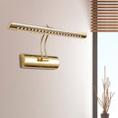 GobekUsa 16"/21.5" Modern Metal LED Bathroom Vanity Wall Sconce in Gold Finish