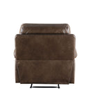 Aashi Leather Gel Match Recliner Chair - Brown