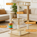 32.2" Modern Cat Tower for Indoor Cats by HouseOfZazla