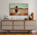 Spirit Rider Through Painted Canyons