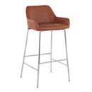 Daniella - Contemporary Fixed Height Bar Stool (Set of 2) by HouseOfZazla