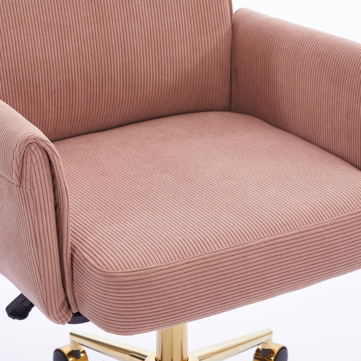 Mid-Back Liftable Office Chair in Light Pink, photo 10 of 10