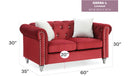 Stylish Contemporary Loveseat by HouseOfZazla