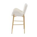 Fabric Counter Height Bar Stools (Set of 2)